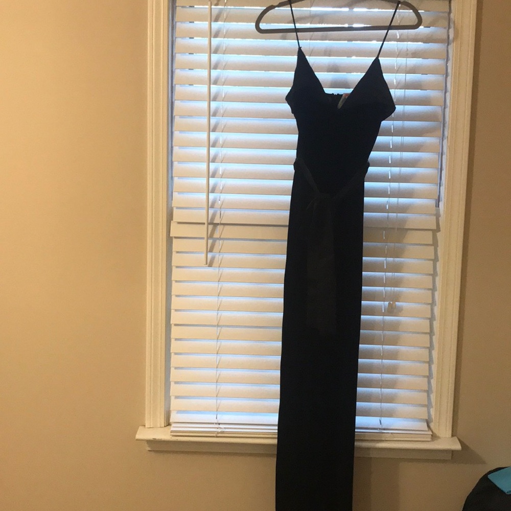 Velvet jumpsuit